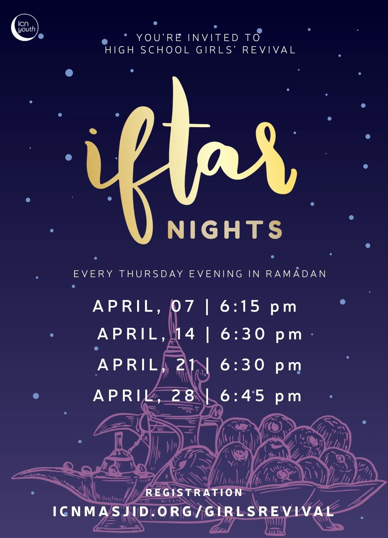 ICN Youth - Girl's Iftar Nights