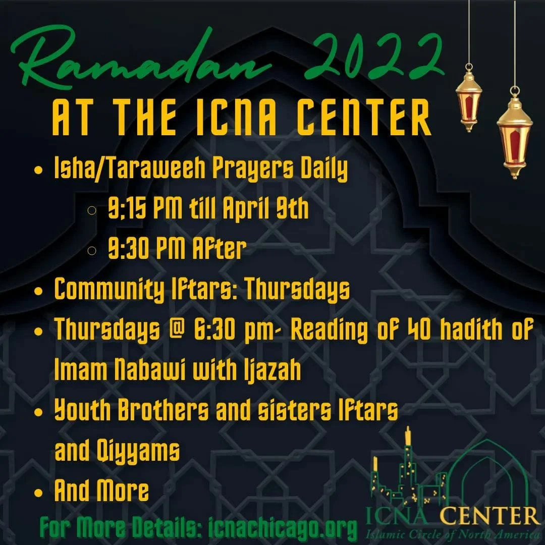Ramadan 2022 at the ICNA Center