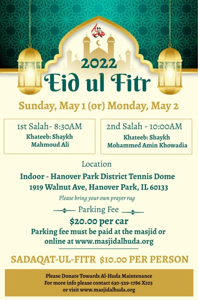 2022 Eid ul Fit'r