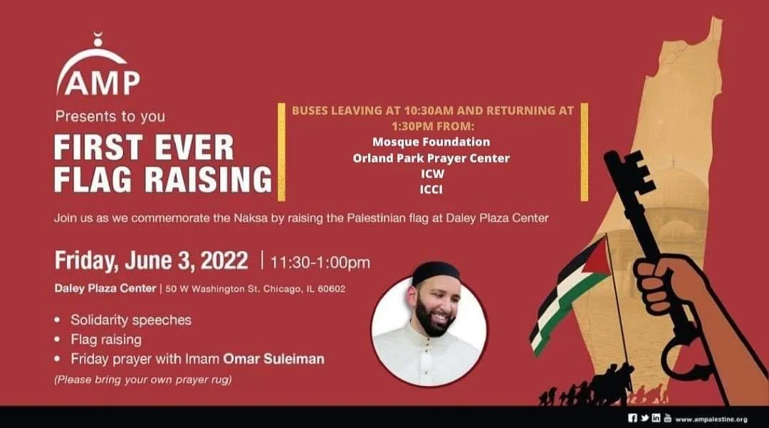 AMP - First Ever Flag Raising & Jummah w/ Omer Suleiman