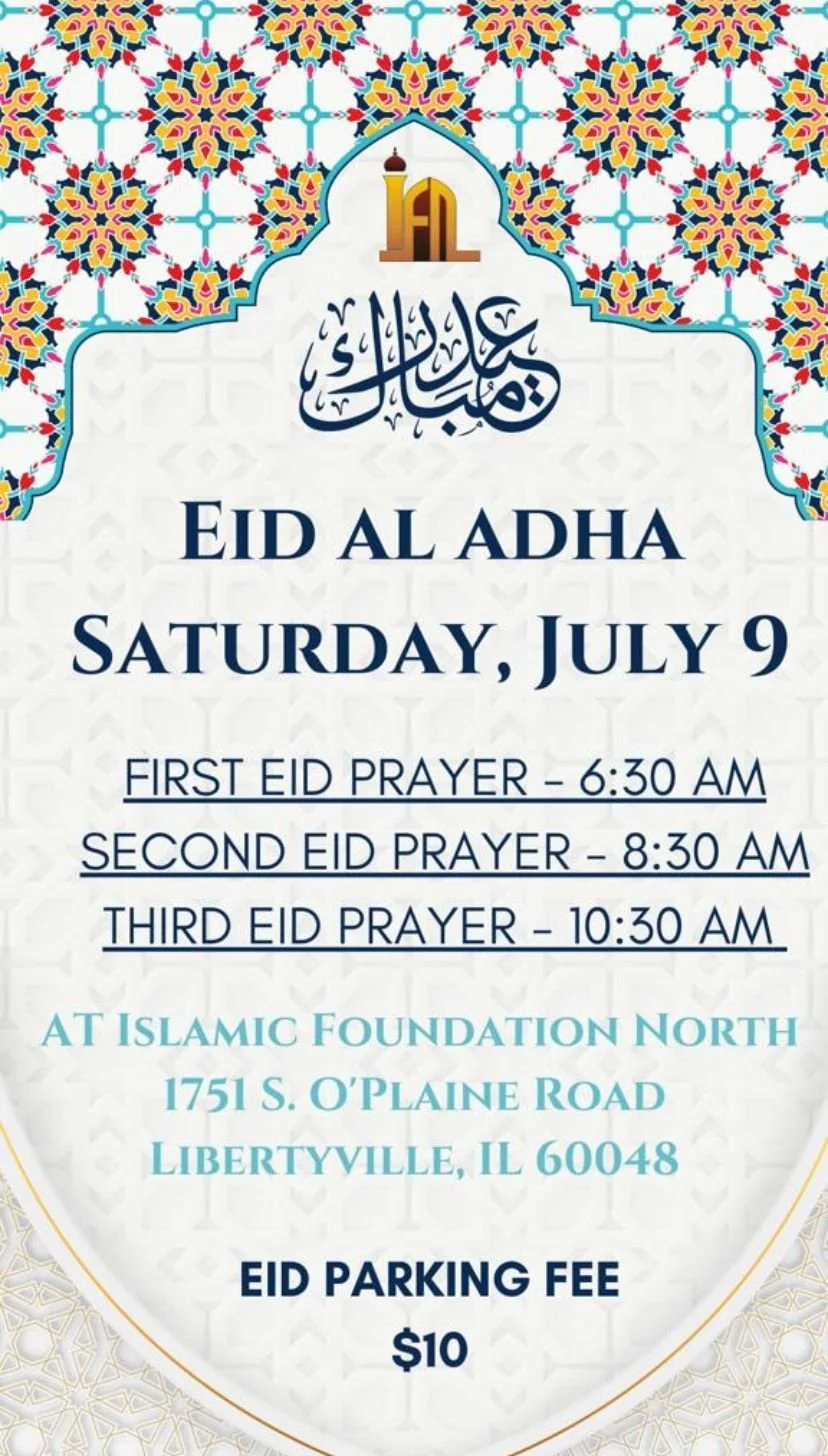 Eid Al Adha Prayer - Islamic Foundation North