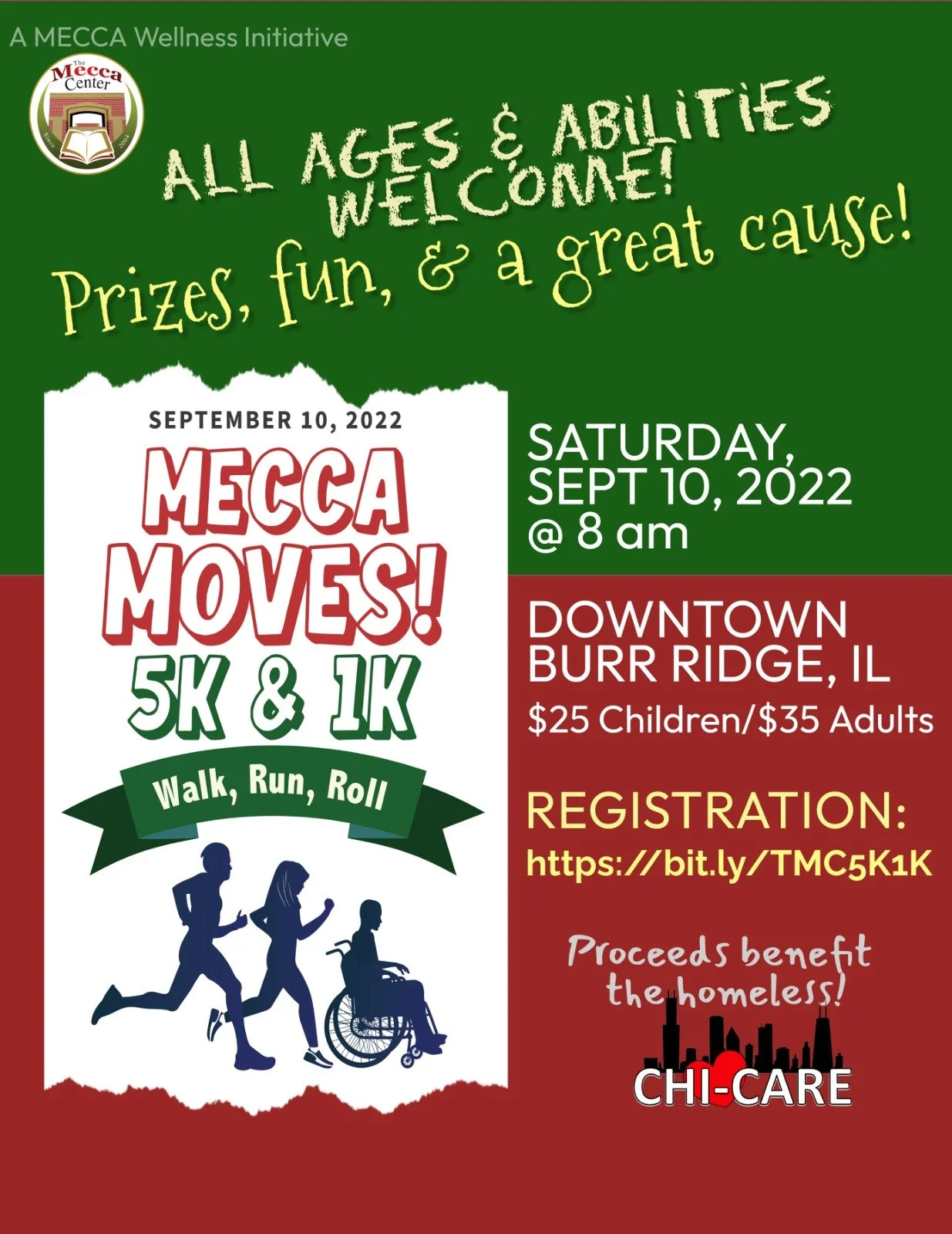 The Mecca Center 5k &amp; 1K