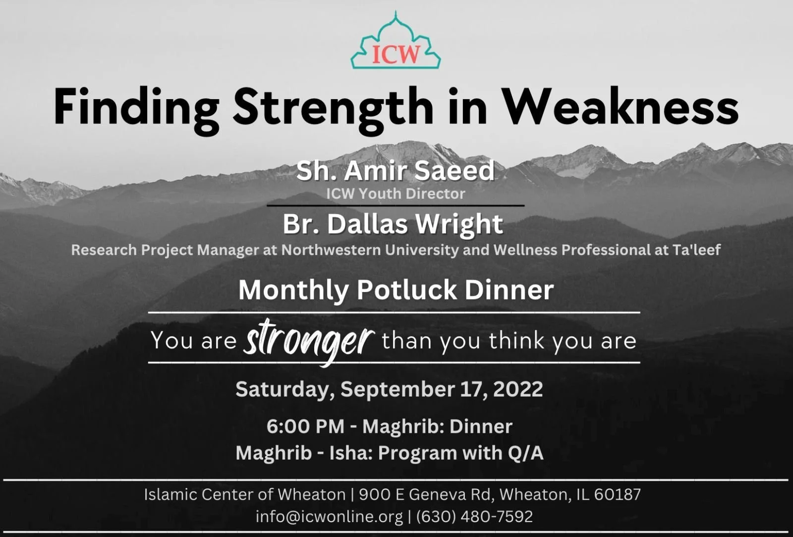 ICW - Finding Strength in Weakness