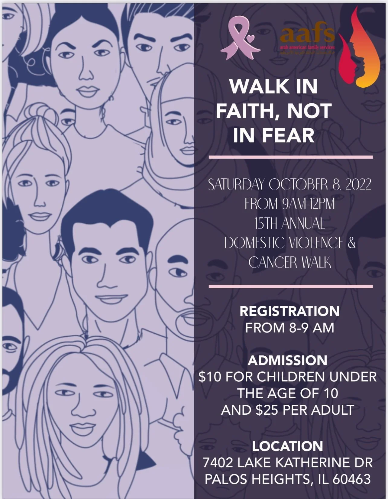 AAFS - Walk in Faith, Not in Fear