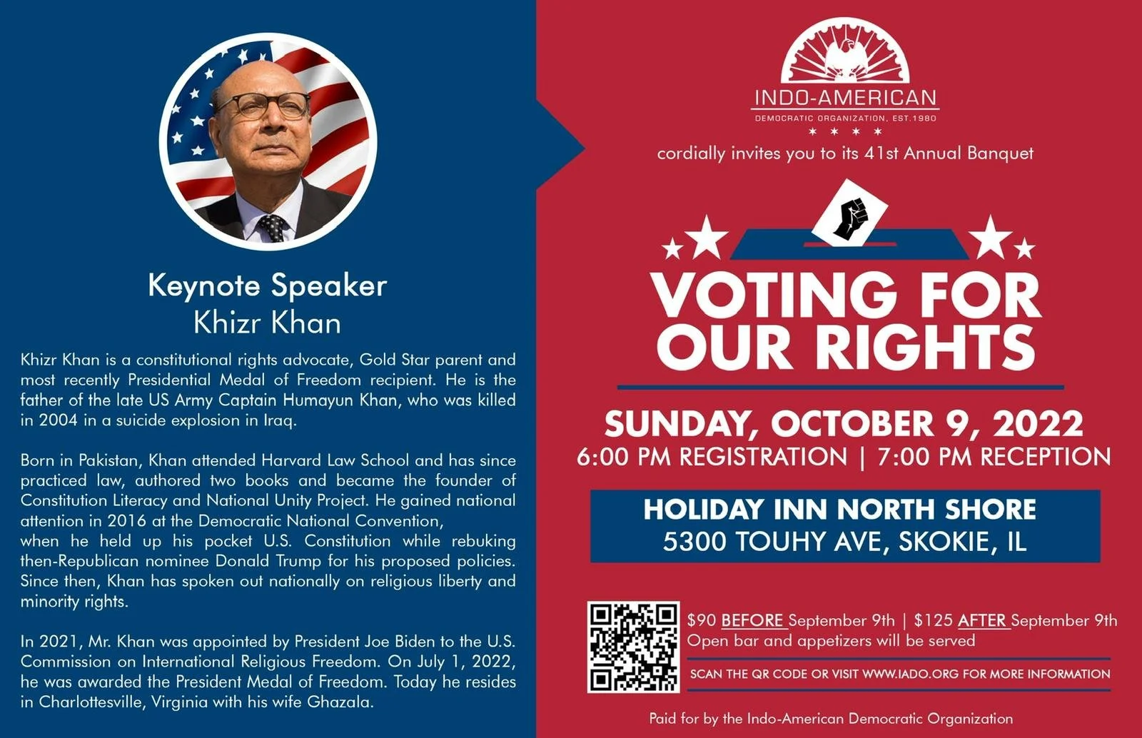 Voting For Our Rights - Indo-American Democratic Organisation  