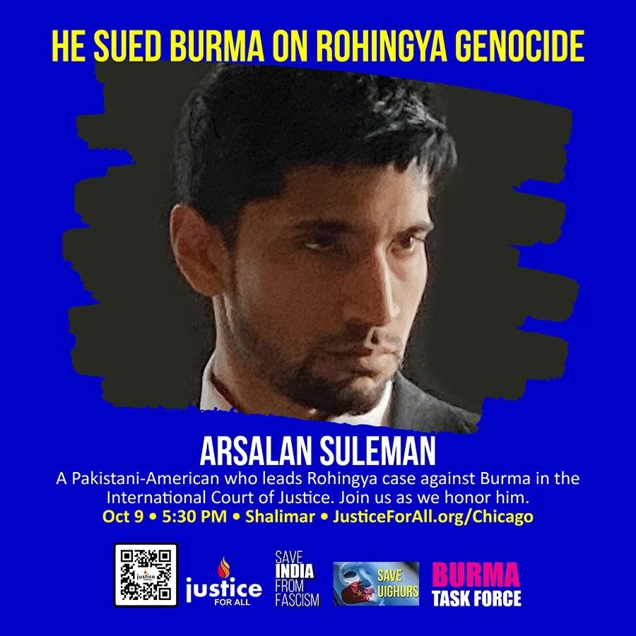 He Sued Burma For Rohingya Genocide - Arsalan Suleman 