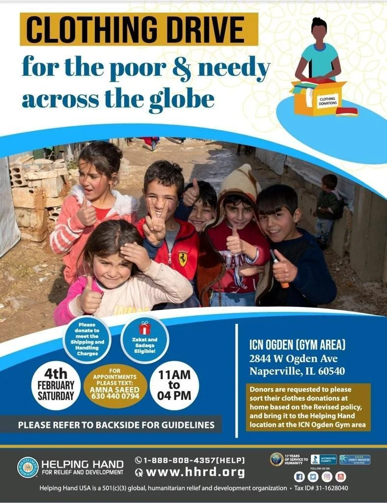 Helping Hand Clothing Drive - ICN Ogden