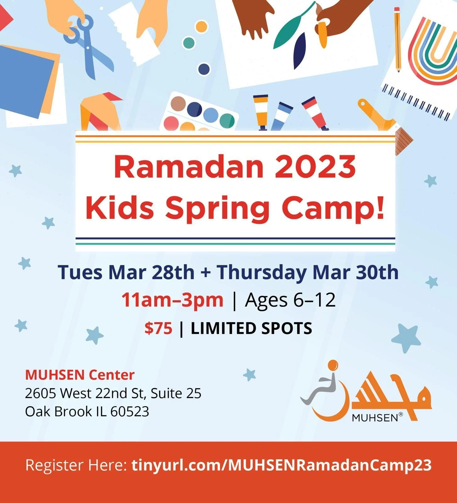 MUHSEN Ramadan 2023 Kids Spring Camp!