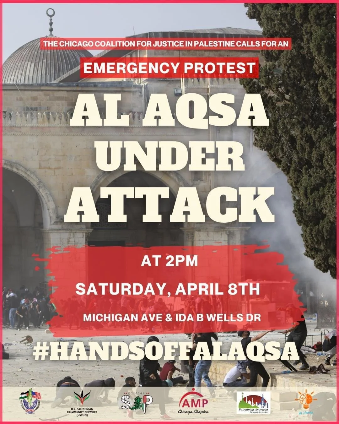 Protest - AL AQSA Under Attack