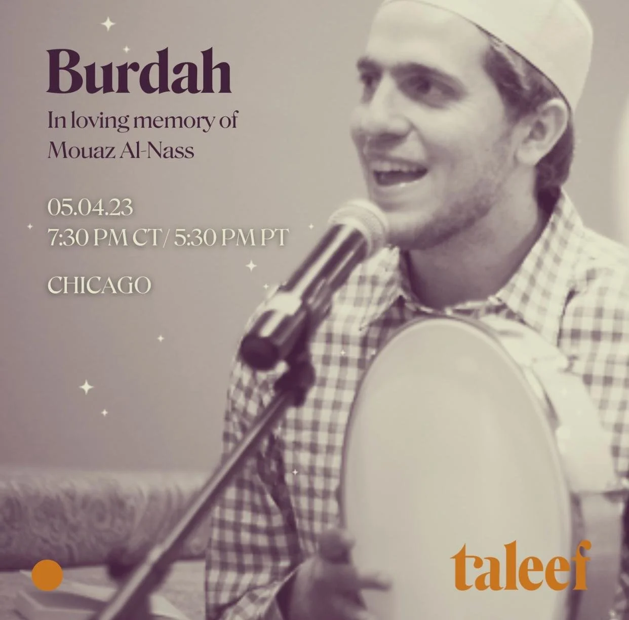 Taleef - Burdah in Loving Memory of Mouaz Al-Nass