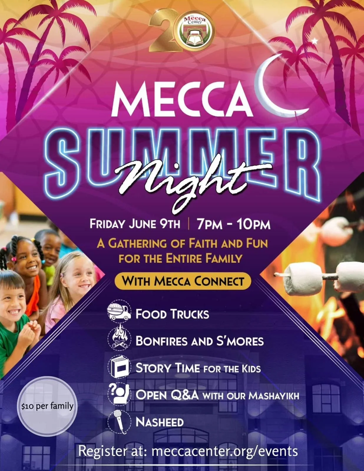 Mecca Summer Night