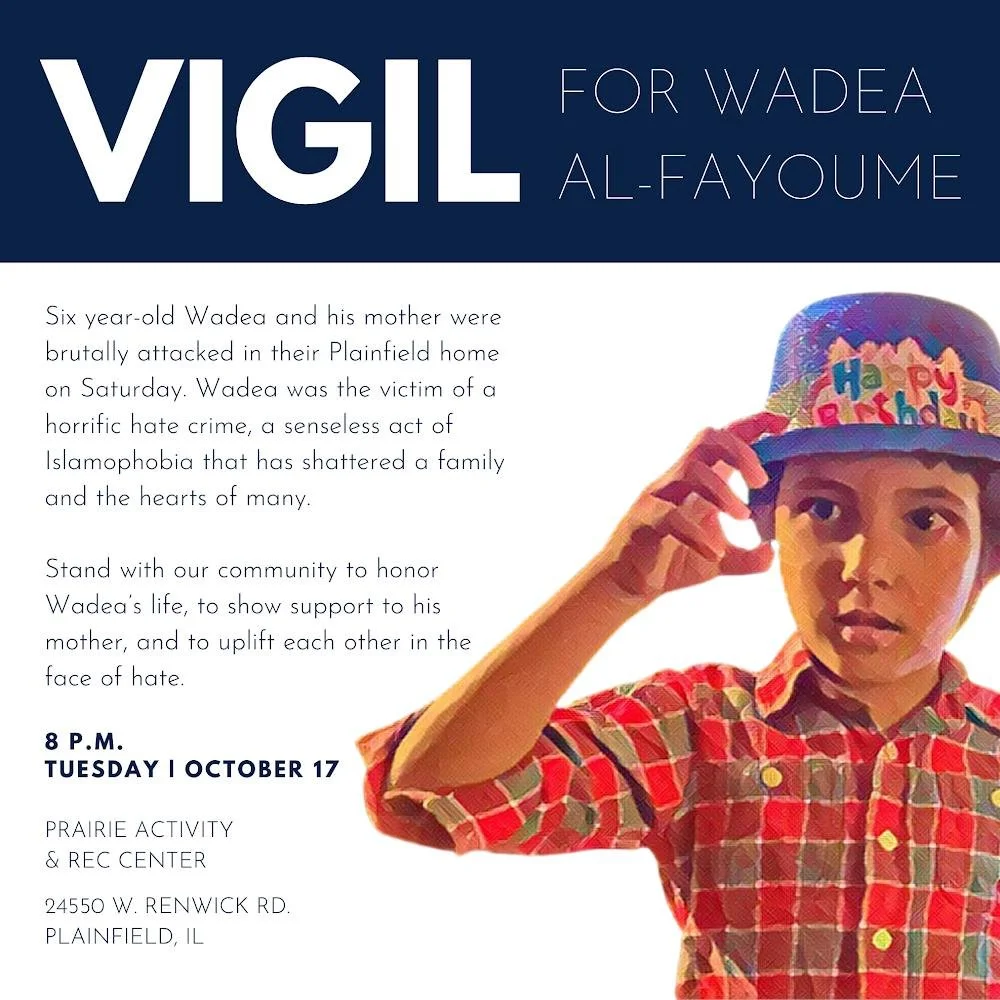Vigil for Wadea 