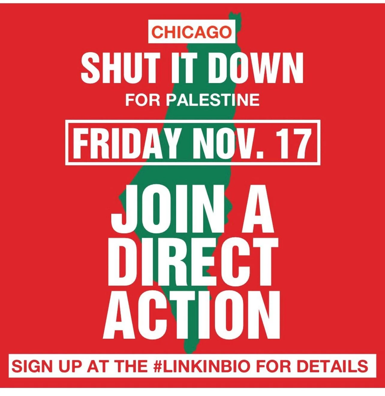 Chicago Shut it Down for Palestine