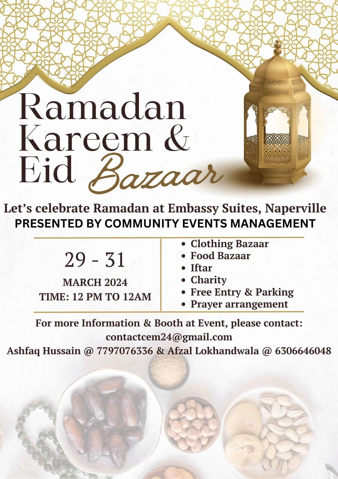 Ramadan Kareem and Eid Bazaar