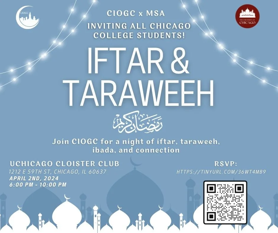 CIOGC x MSA Iftar and Taraweeh