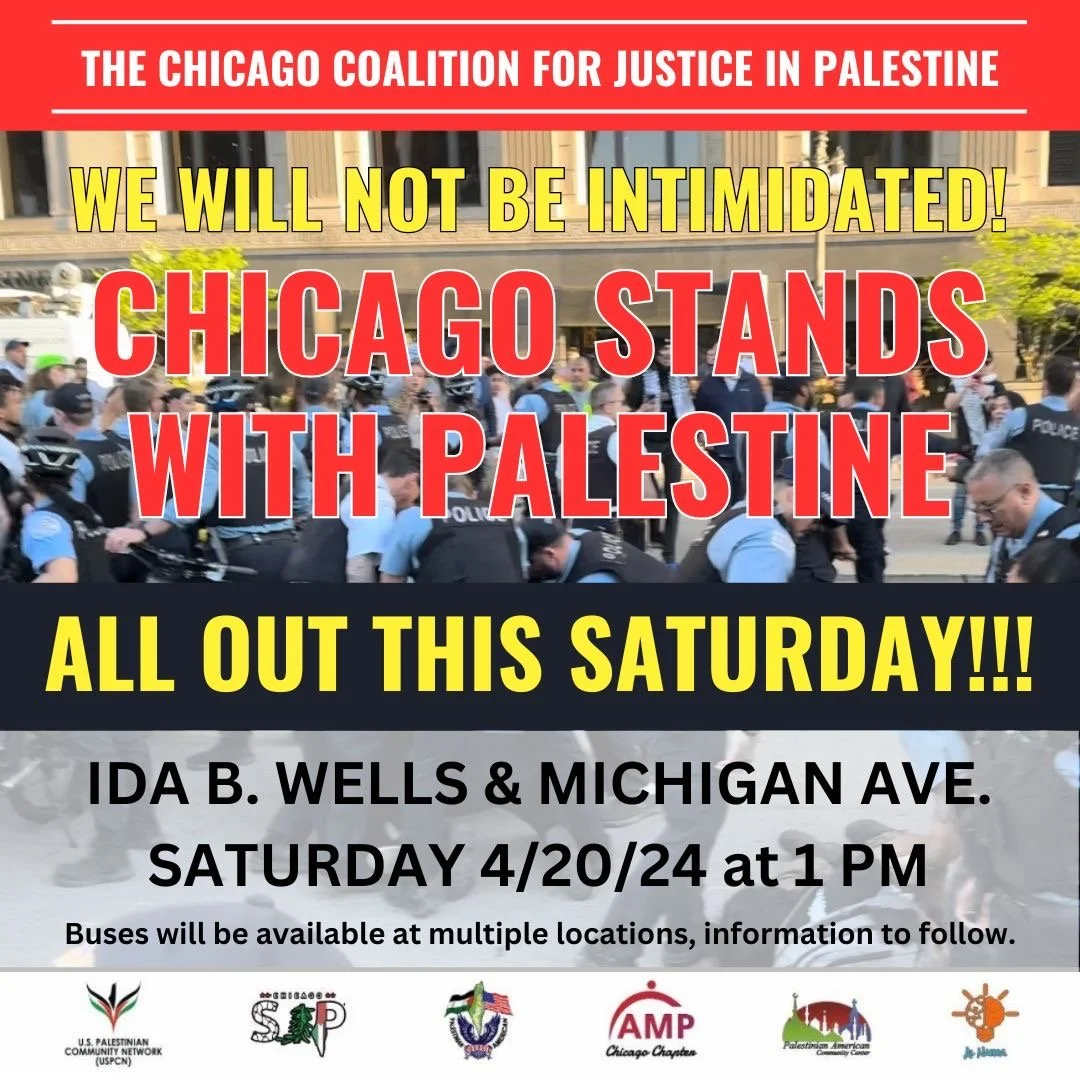 Chicago Coalition for Justice in Palestine March