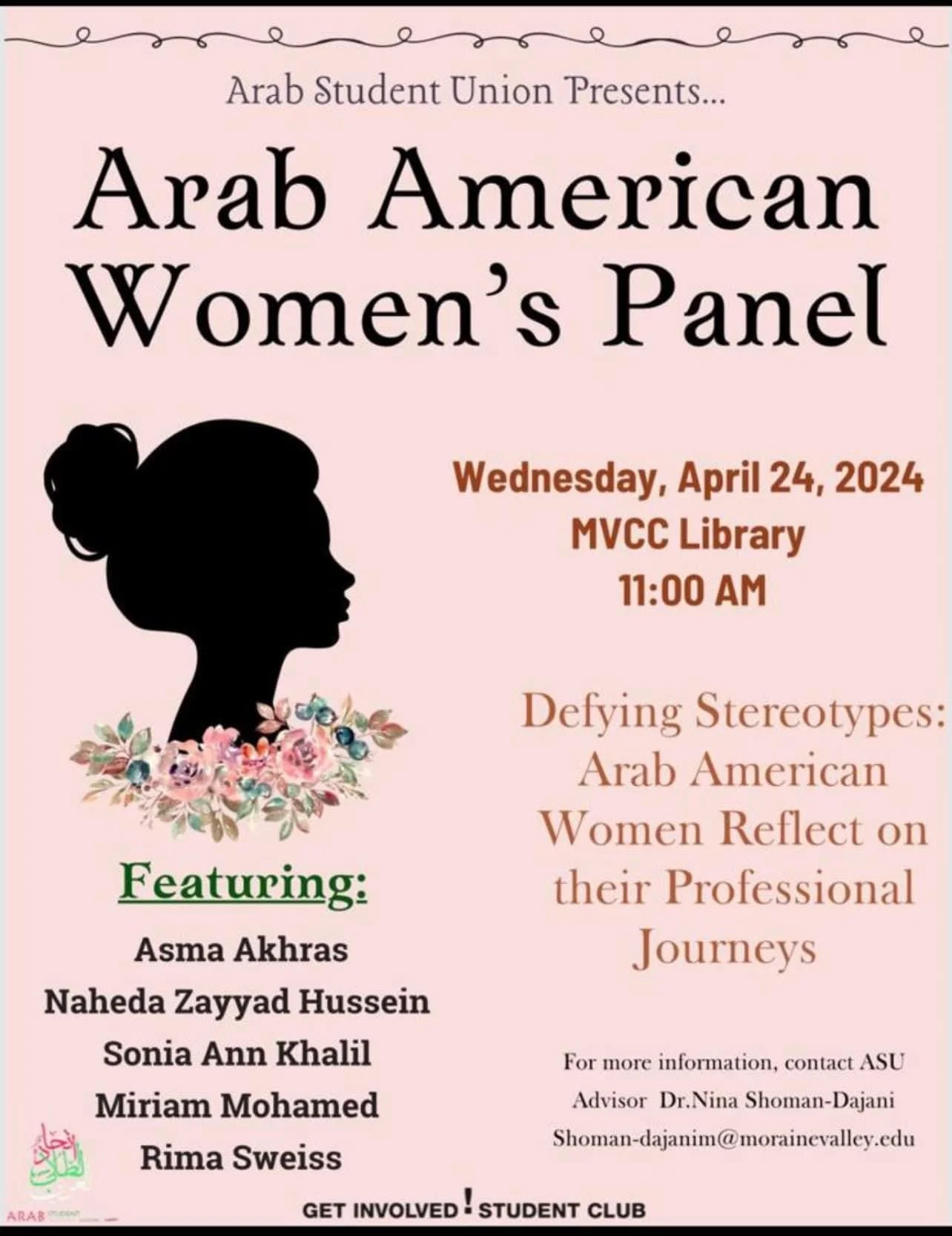 Arab Student Union Presents Arab American Women's Panel