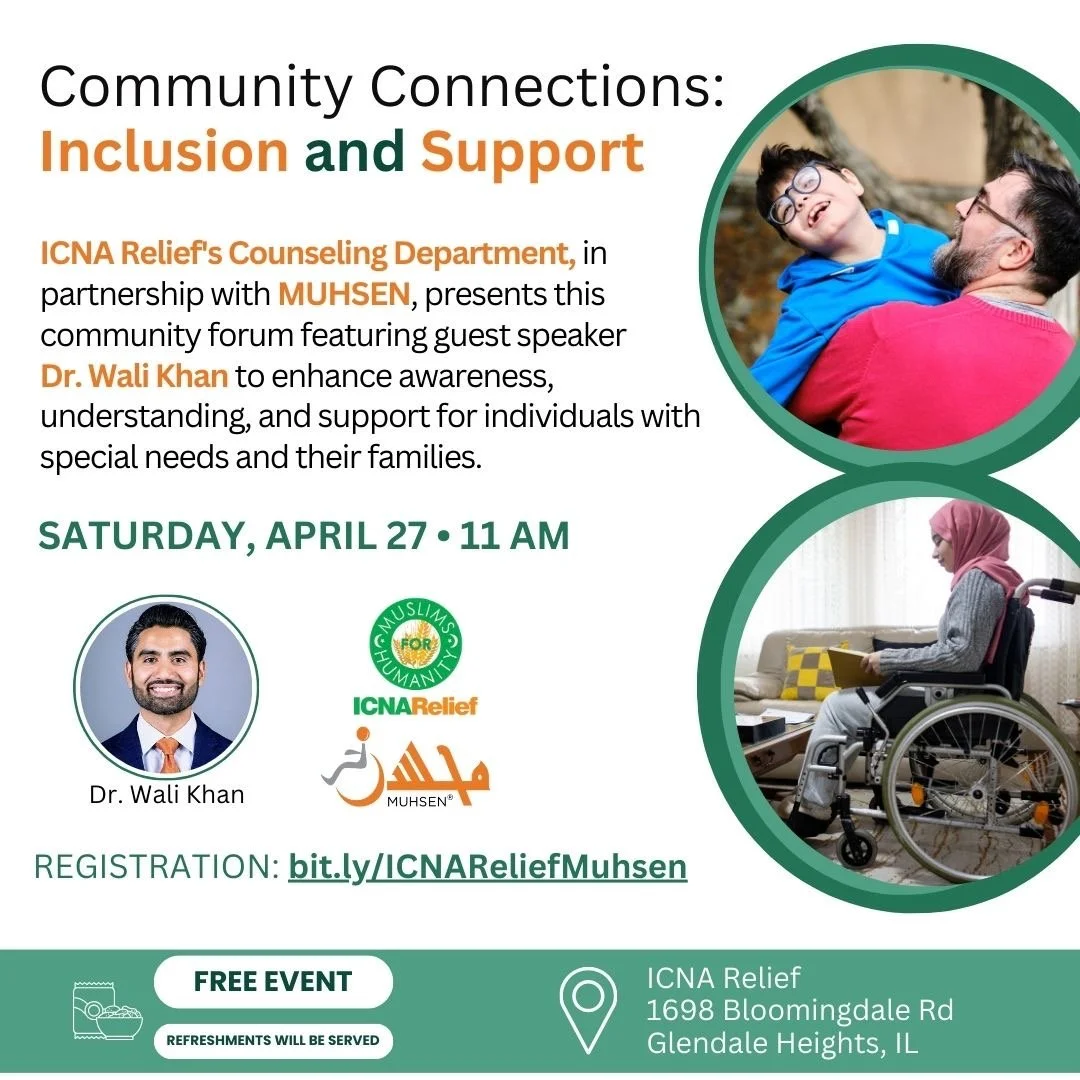 ICNA Relief: Community Connections - Inclusion and Support