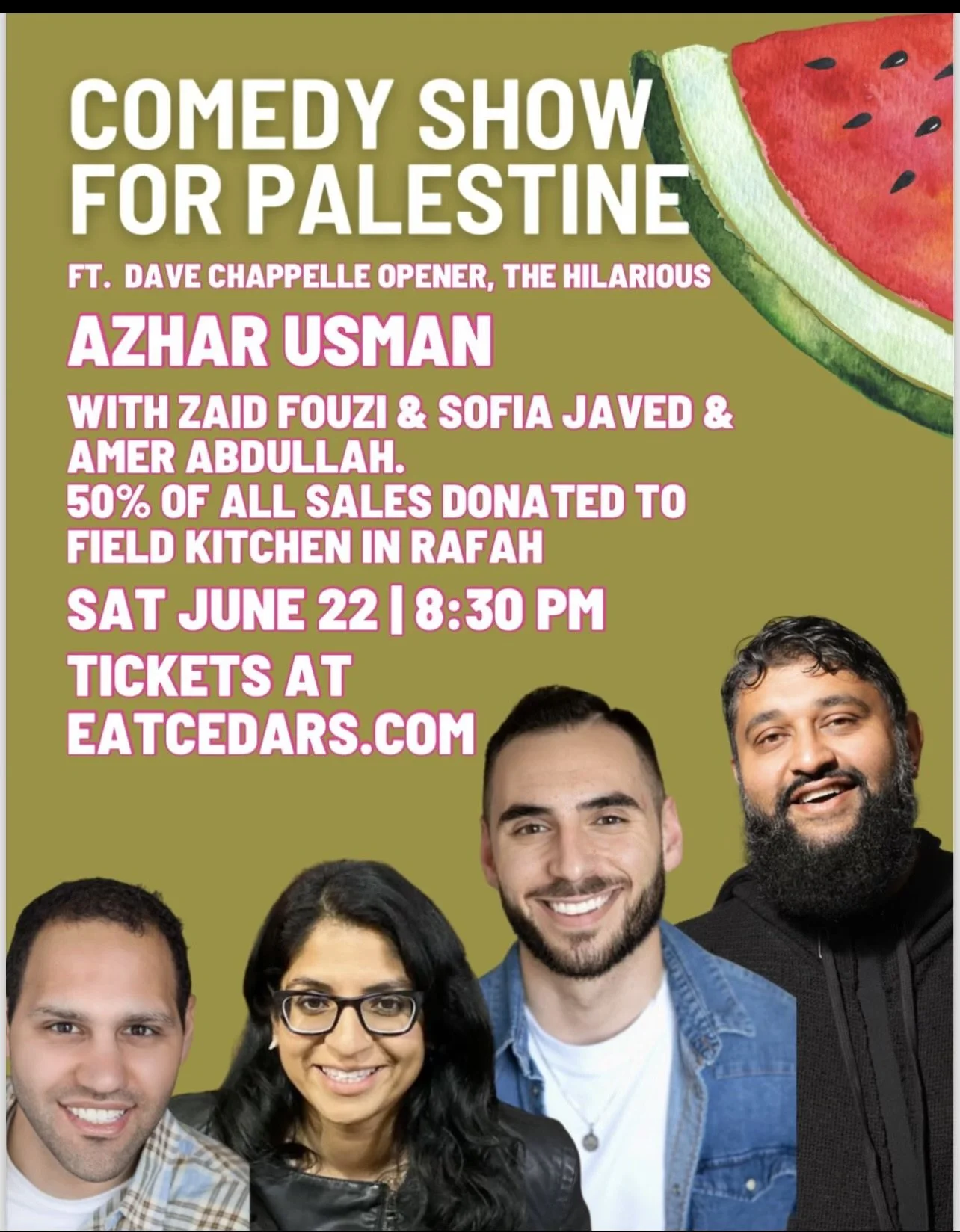 Comedy Show for Palestine