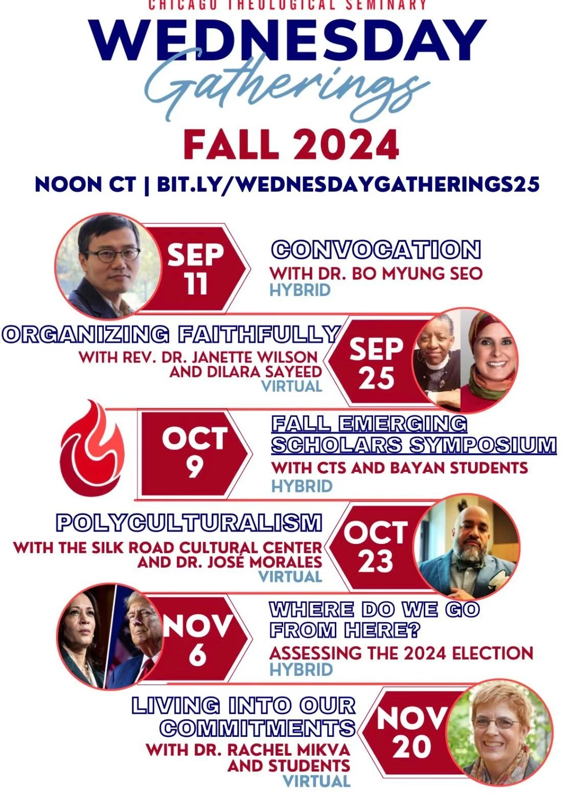 Chicago Theological Seminary: Fall Emerging Scholars Symposium with CTS and Bayan Students