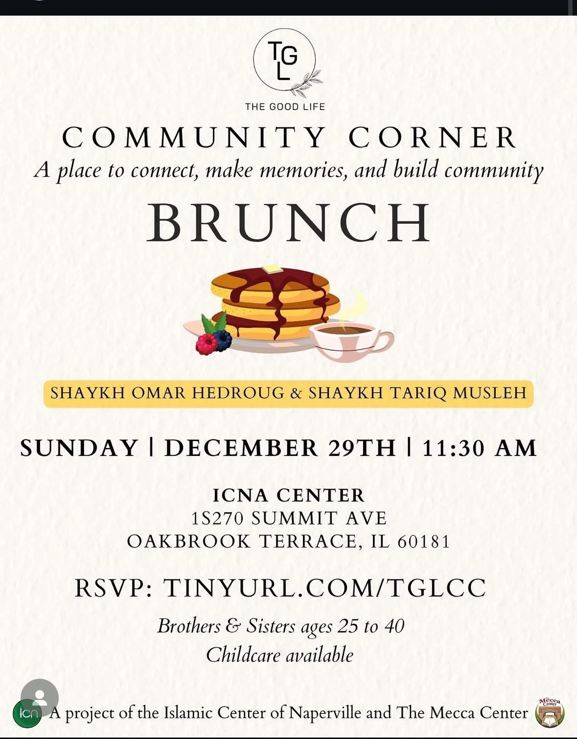 TGL Community Corner Brunch 