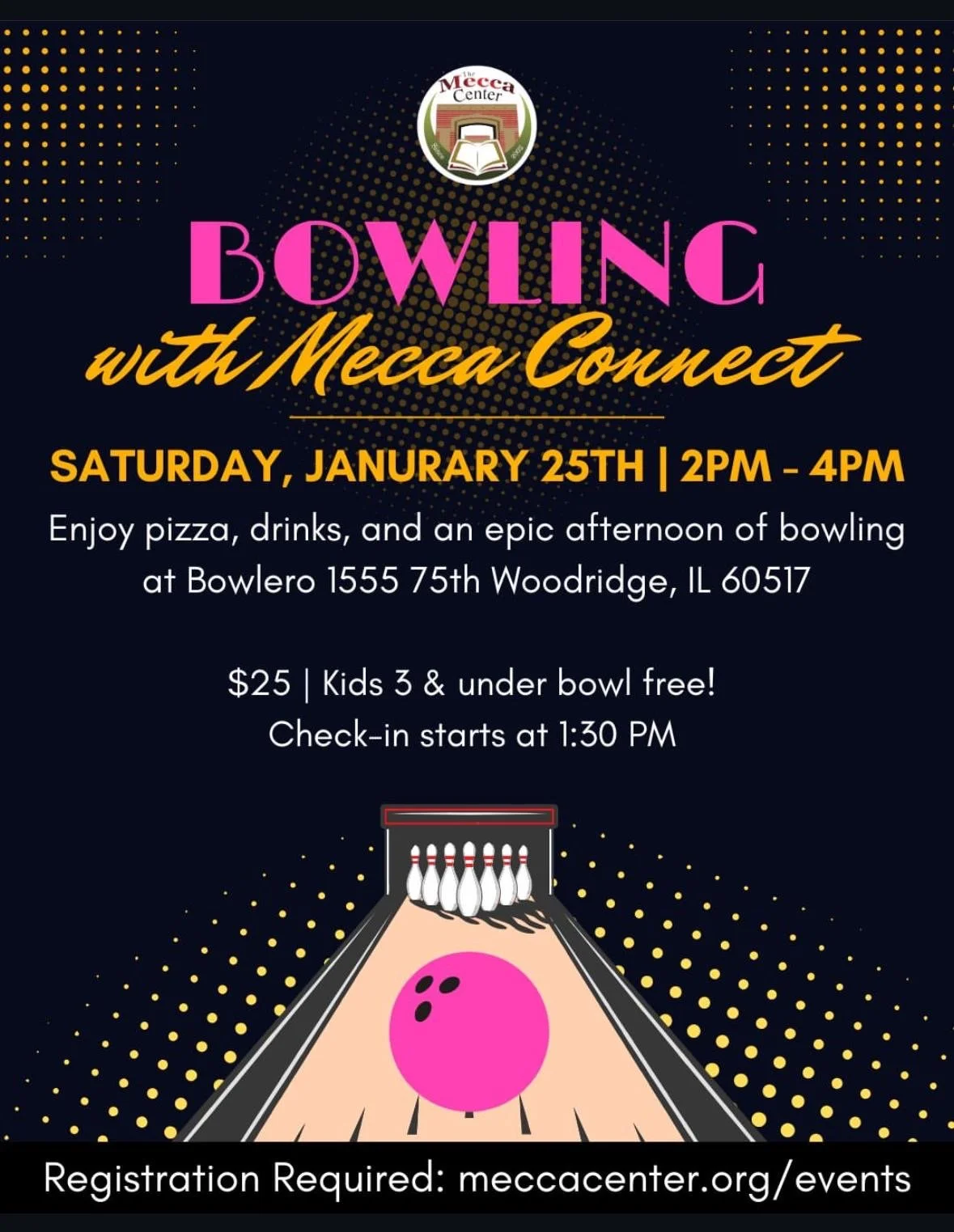 Bowling with Mecca Center