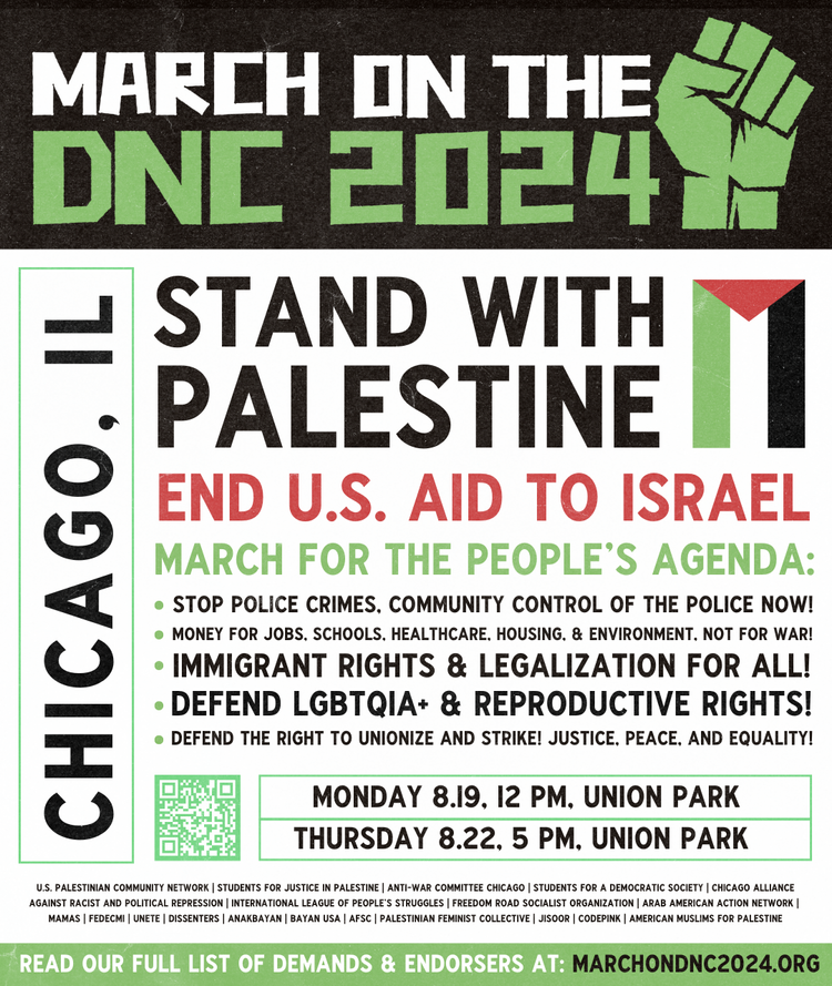 March on the DNC 2024 — Muslim Civic Coalition