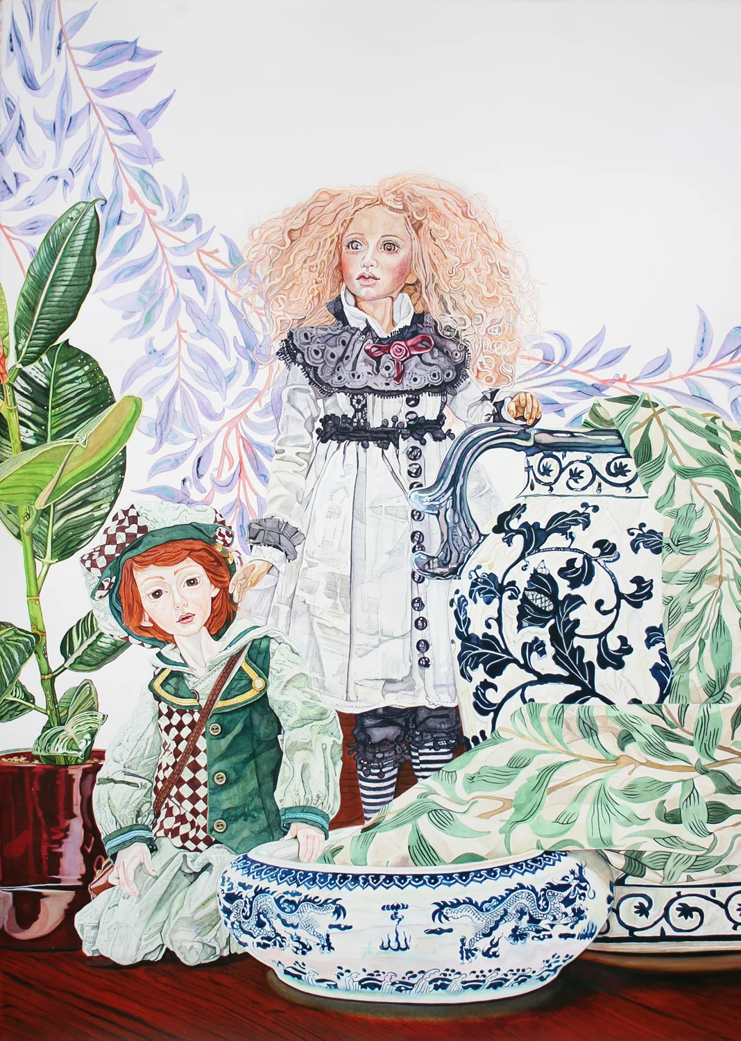 News from Nowhere , Watercolour on Paper, 2018