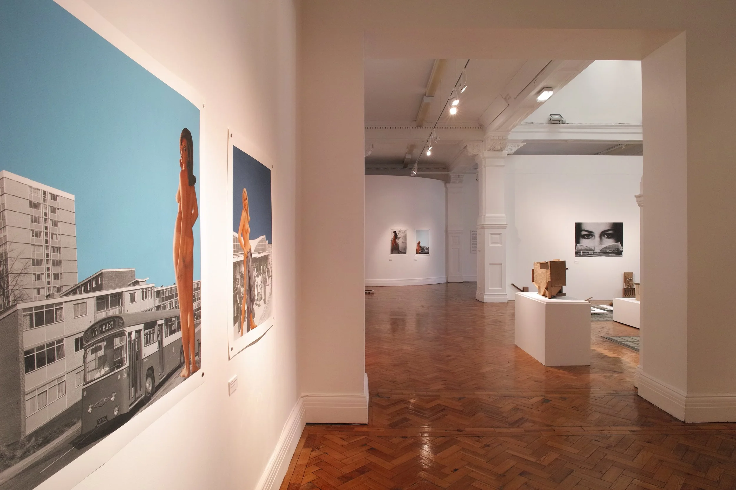 Architecture Now (install shot) at Bury Art Museum & Sculpture Centre, 2019