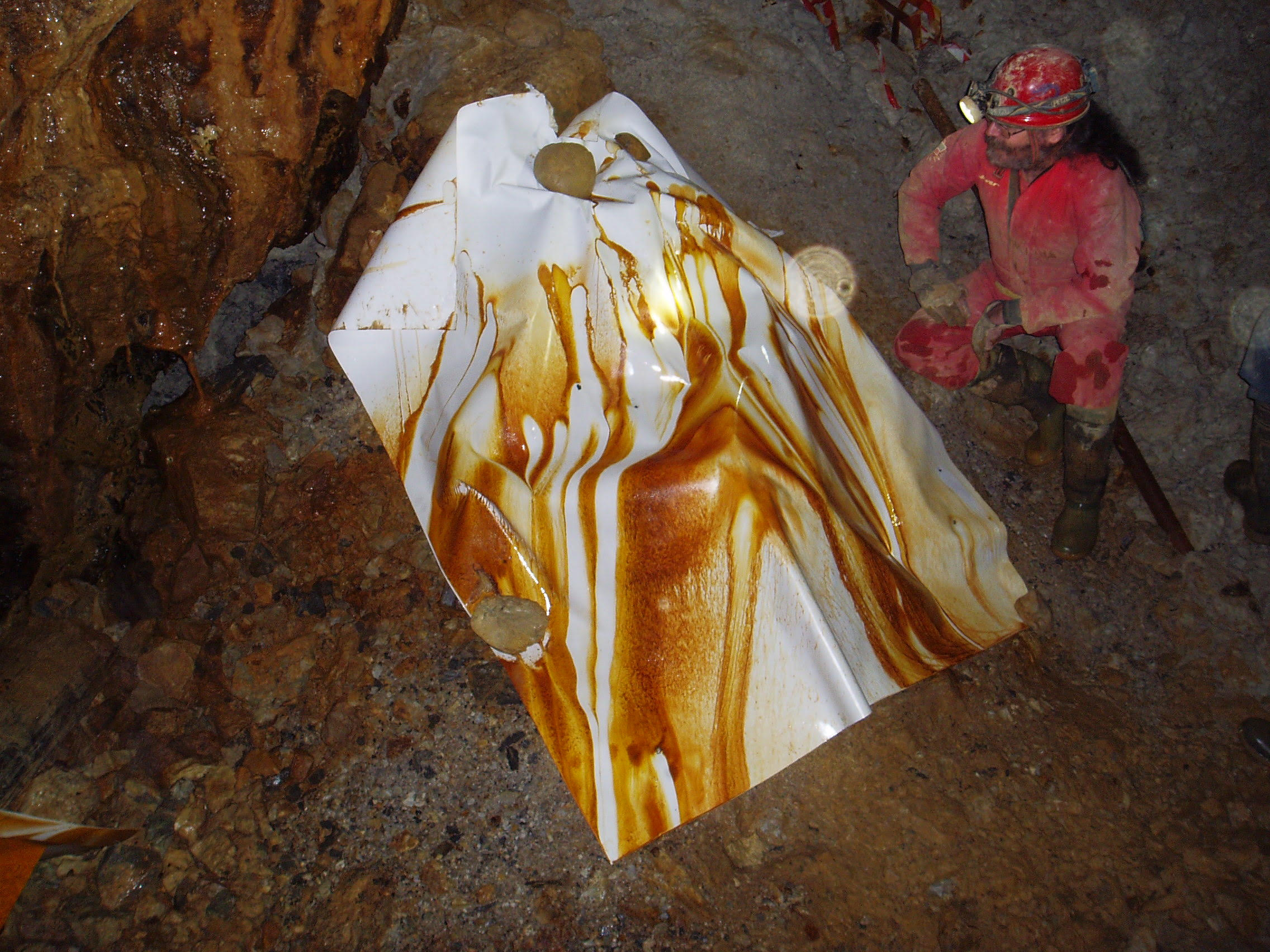 Found Drawing at Parys Mountain, the Amlwch Copper Heritage Centre, Anglesey (2007)