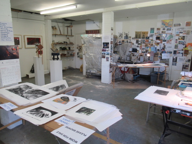 Jill Randall’s studio in Rossendale