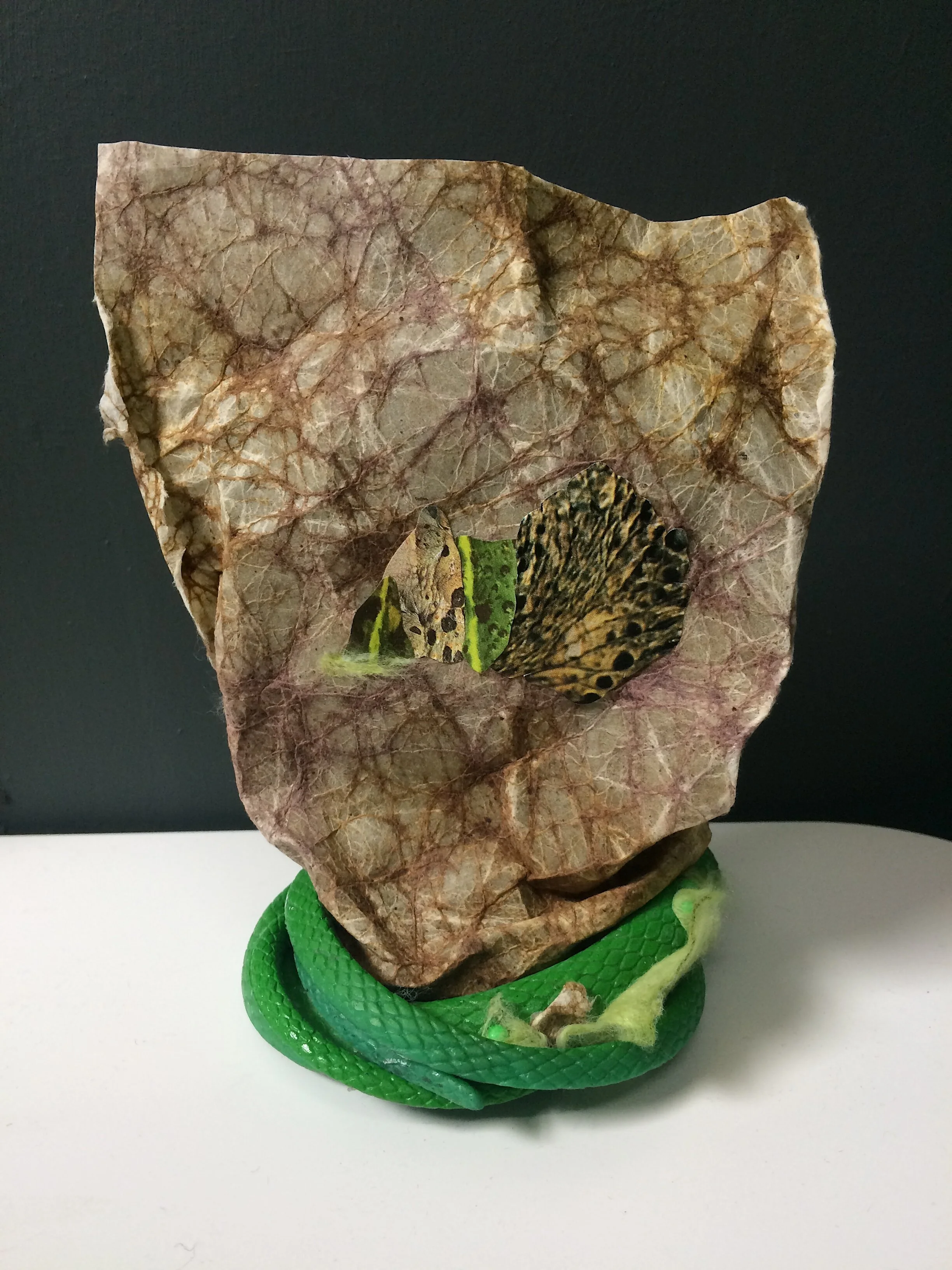 Green Coil I, 2020, Ruby Tingle