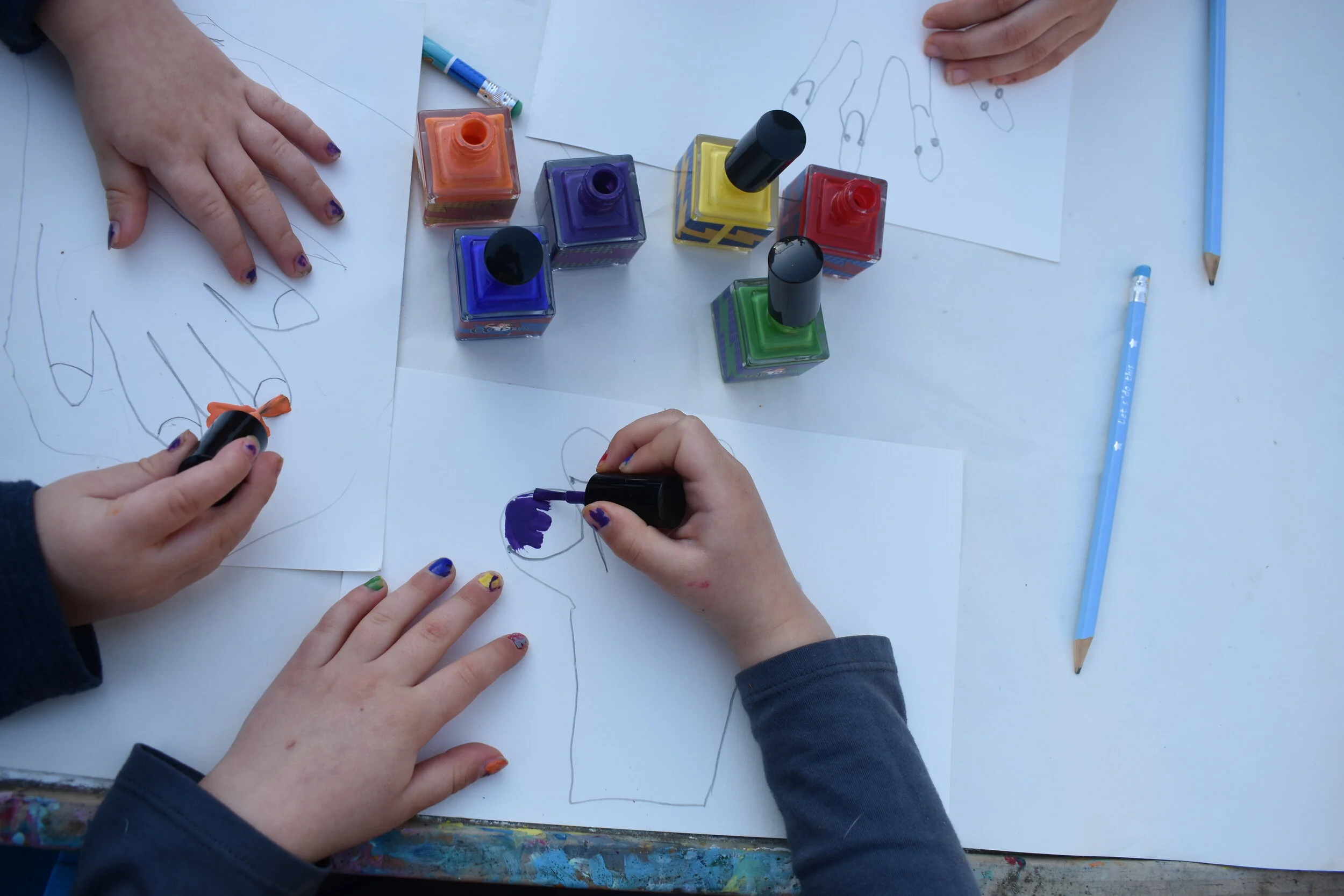 Nail Polish Activity For Kids