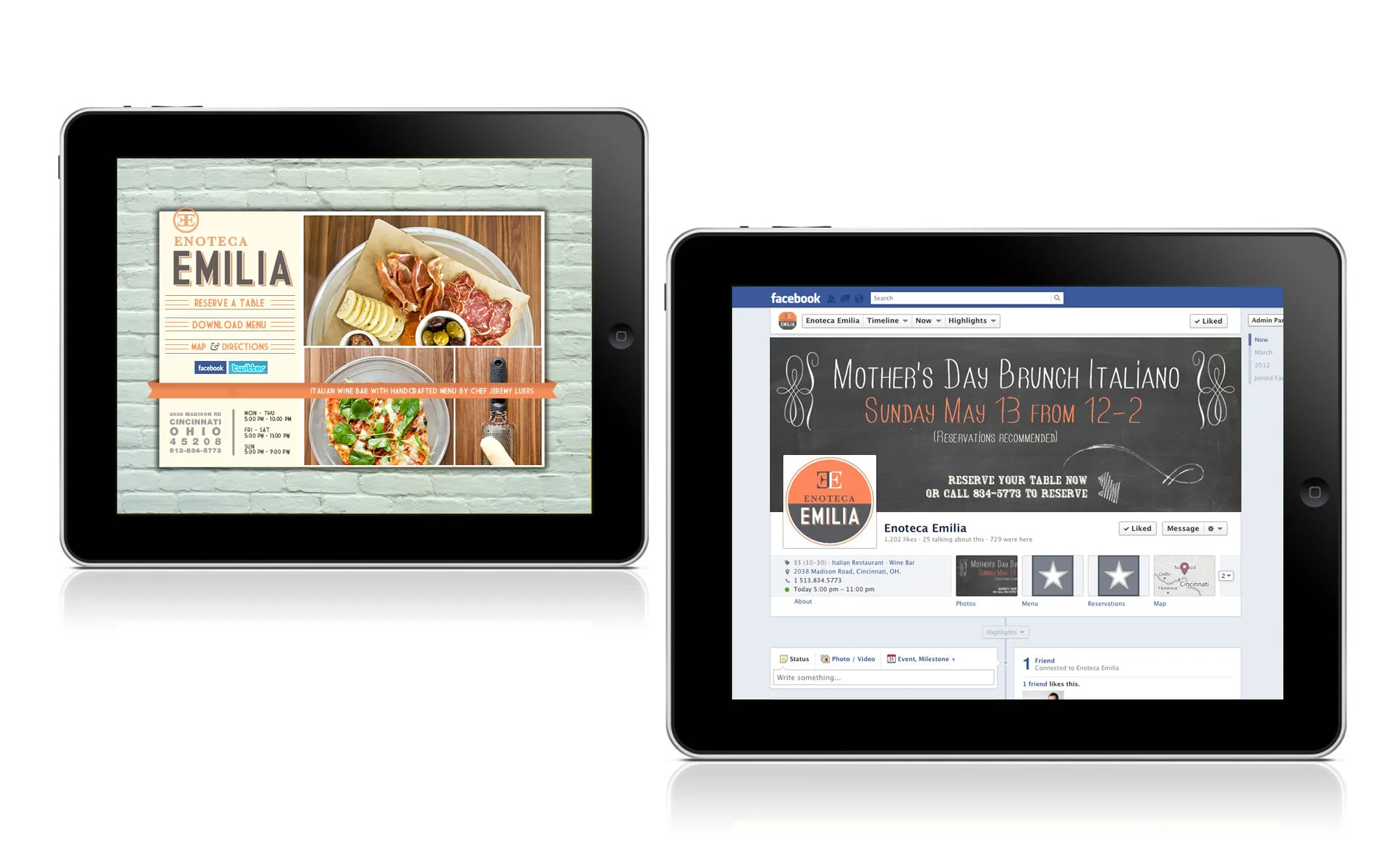 Web site and social media marketing