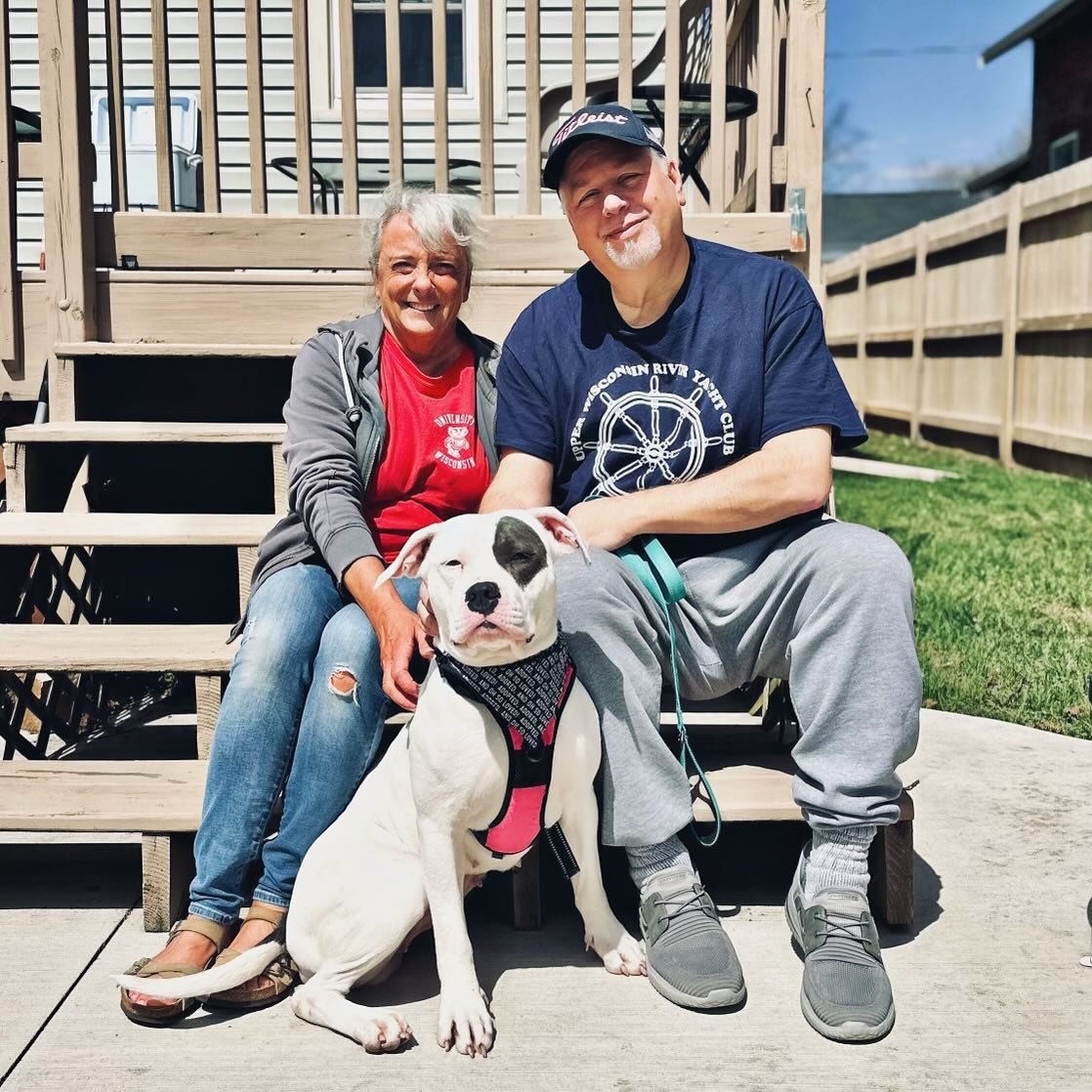 We are so excited to announce that Miss Darla has found her happily ever after! 🤩

Since going to her wonderful foster home she has gained about 25 lbs, her skin has fully healed, and she was able to learn how to be a dog. Fostering truly saves live