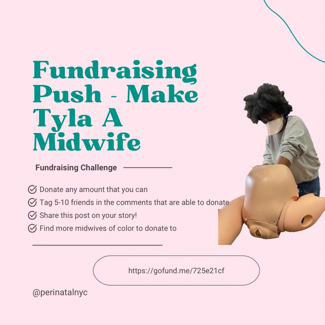 as i approach my last semester of midwifery school, i&rsquo;m hoping to complete this final push of fundraising. as some of you may know, the last semester of midwifery school requires students to work 40 hours/week as unpaid students. unlike PhD pro