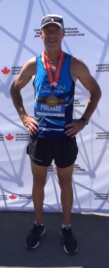 Mark Pinckard Masters medallist at Nationals