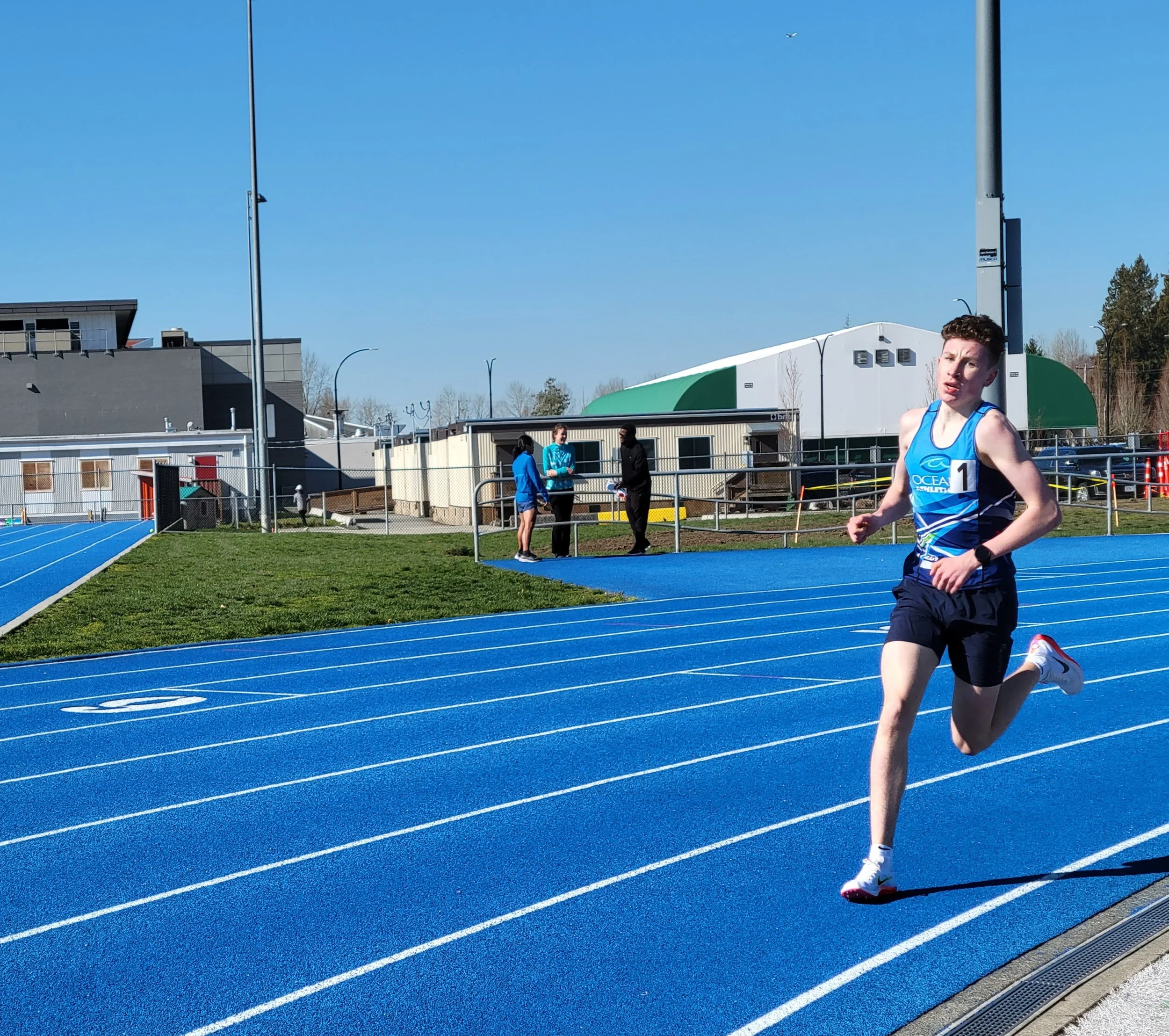 Some photos from today's Ice Breaker meet hosted by Langley Mustangs