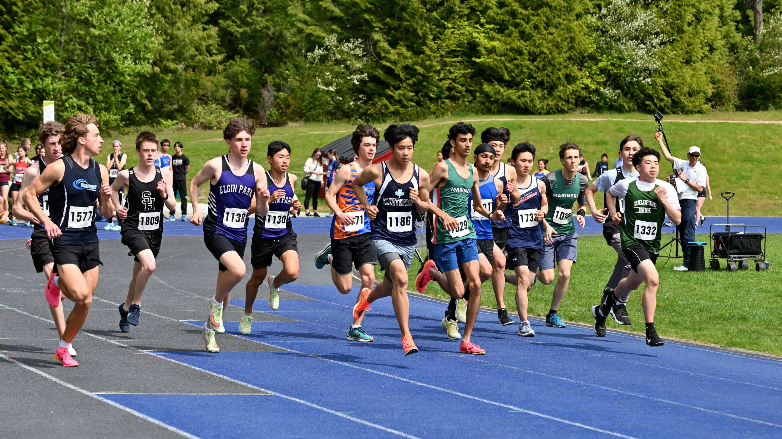 Surrey High School Championships - photos Courtesy of Bill Cai 