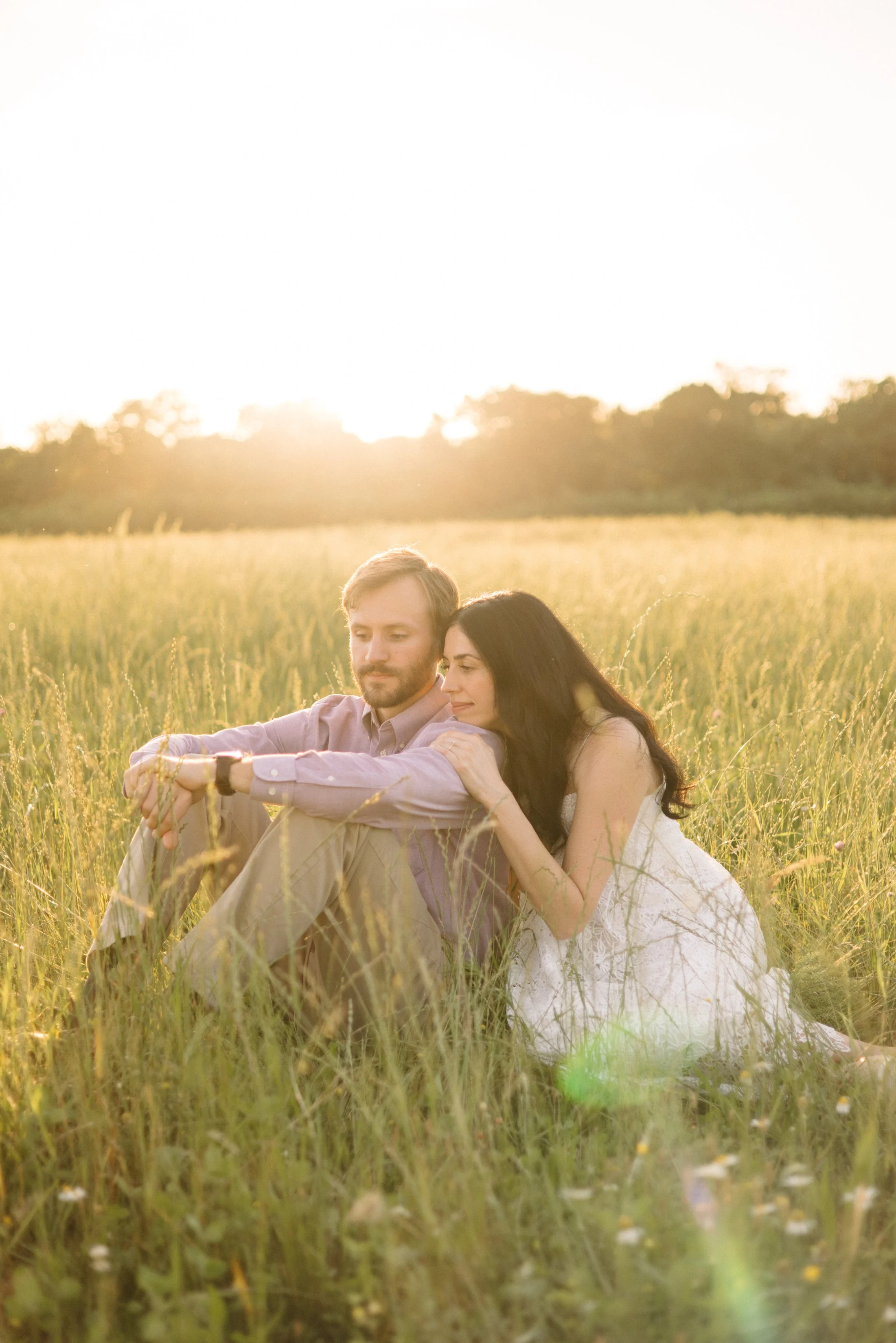 The Park at Harlinsdale Farm engagement photo