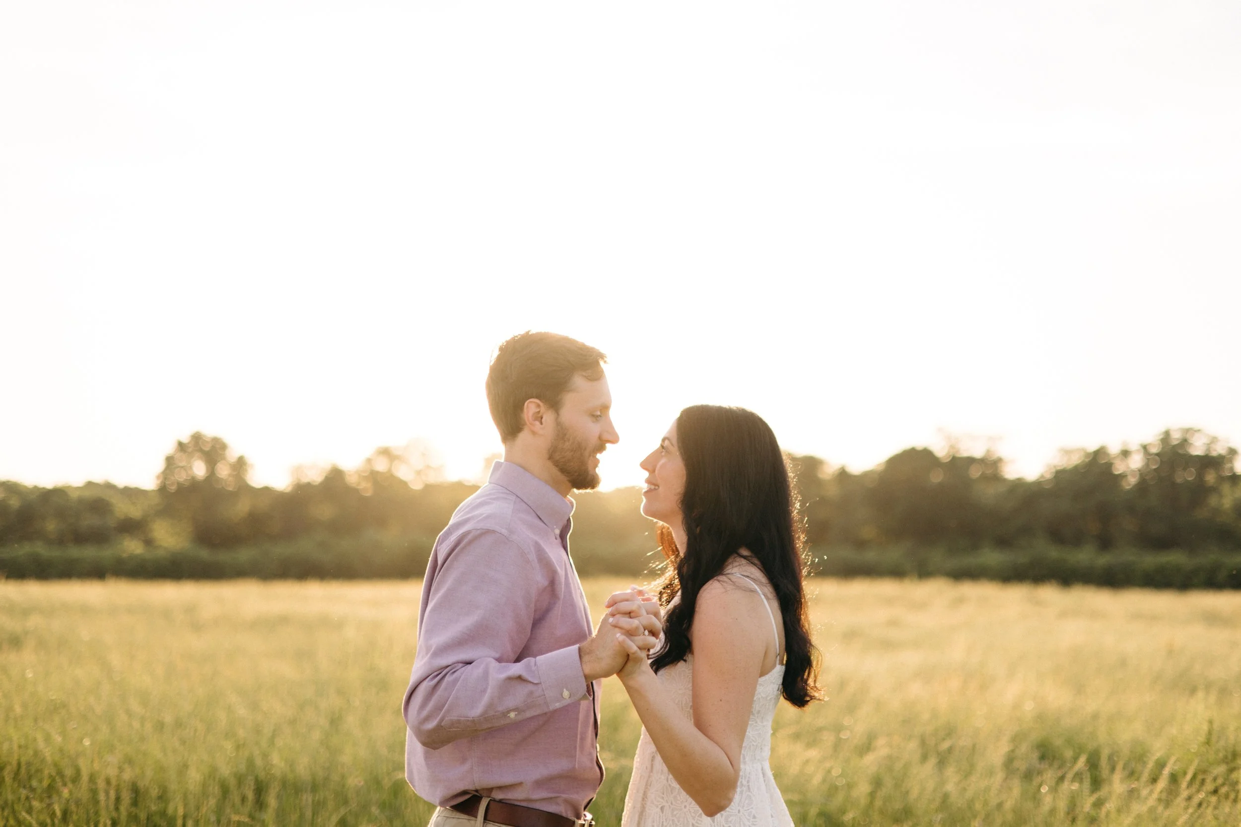 The Park at Harlinsdale Farm engagement photo