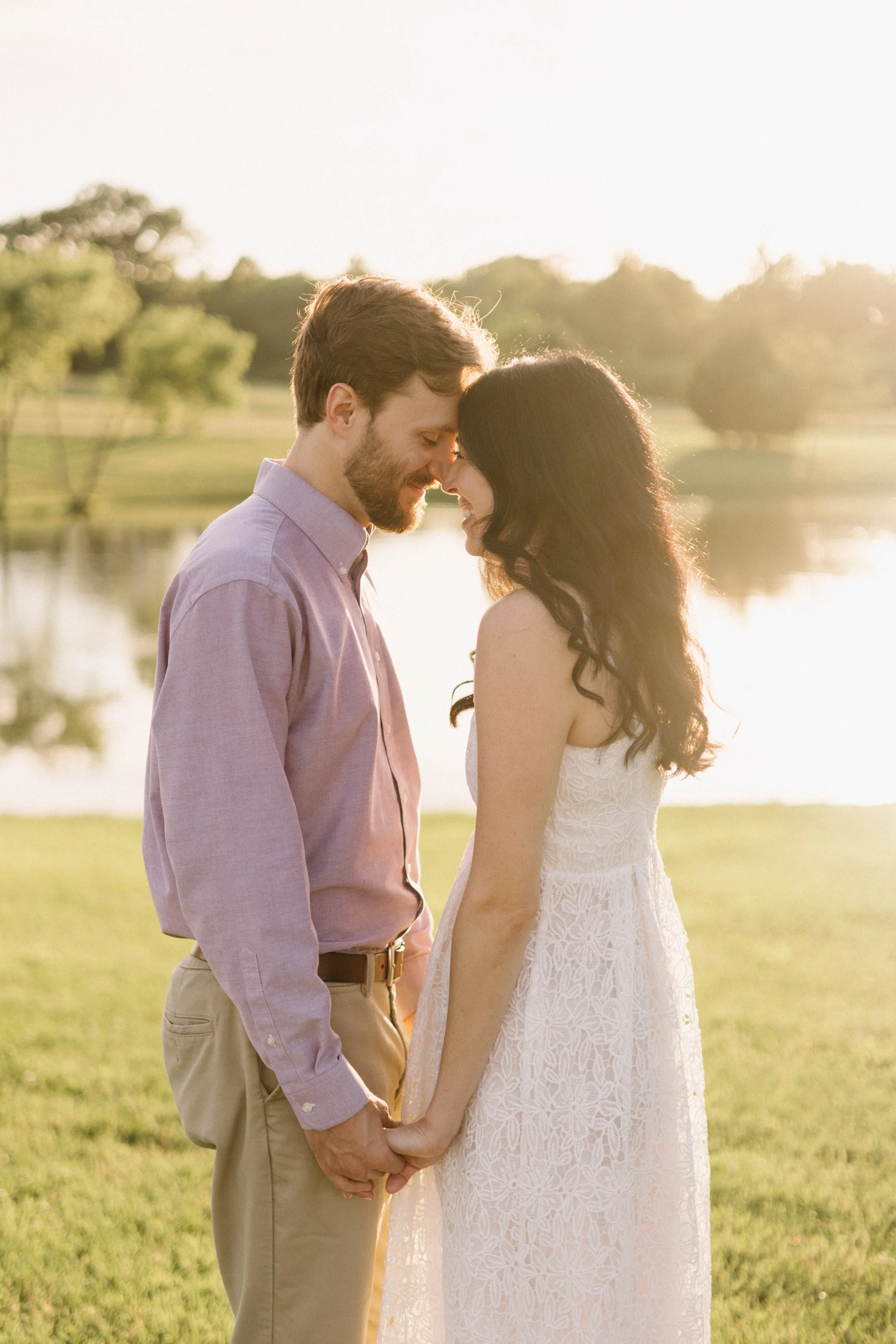 The Park at Harlinsdale Farm engagement photo