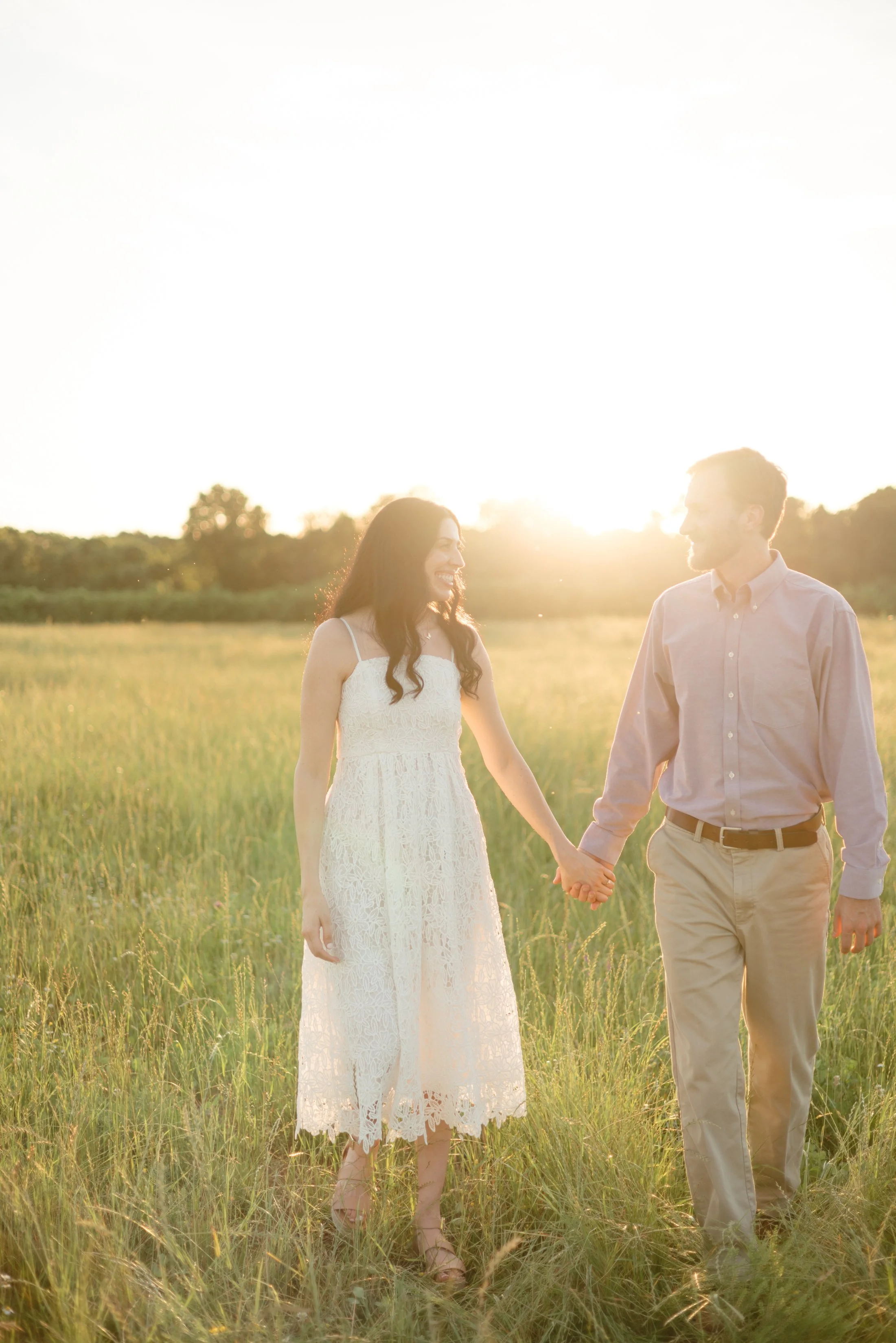 The Park at Harlinsdale Farm engagement photo