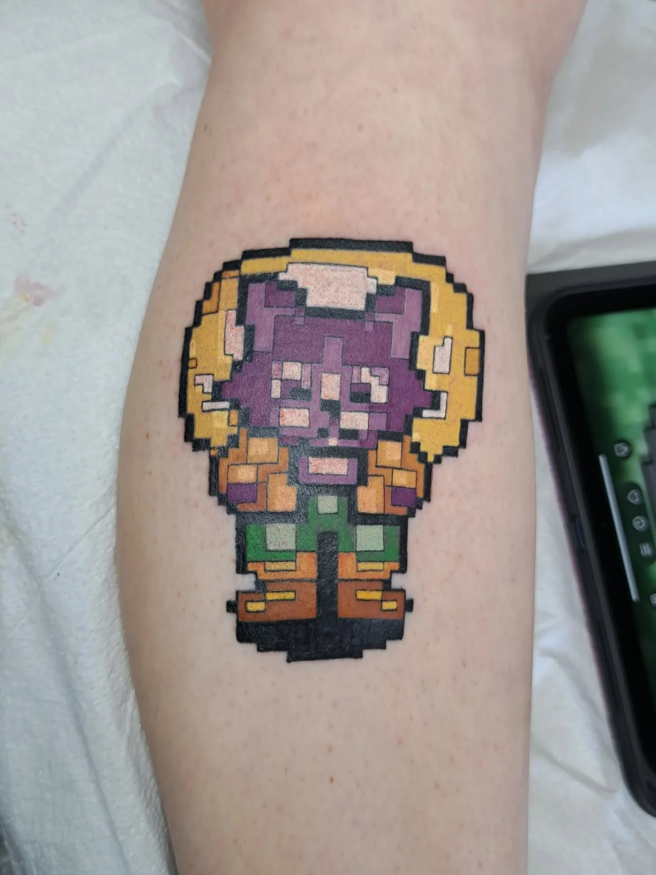 Pixel art time!!! Neko from Secret of Mana for @sarobin_ 💖
#tattoo #tattoos #tattooartist #tattooshop #illinoistattooartist #art #videogame #secretofmana #pixelart #neko