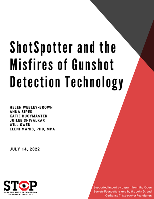 Shotspotter and the Misfires of Gunshot Detection Technology