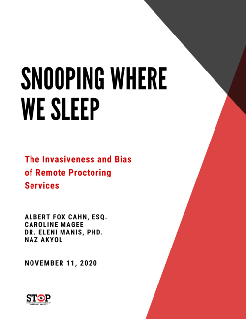 Snooping Where We Sleep: The Invasiveness and Bias of Remote Proctoring Services