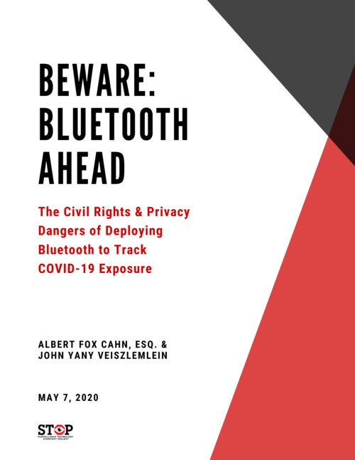 Beware: Bluetooth Ahead: The Civil Rights and Privacy Dangers of Deploying Bluetooth to Track Covid-19 Exposure