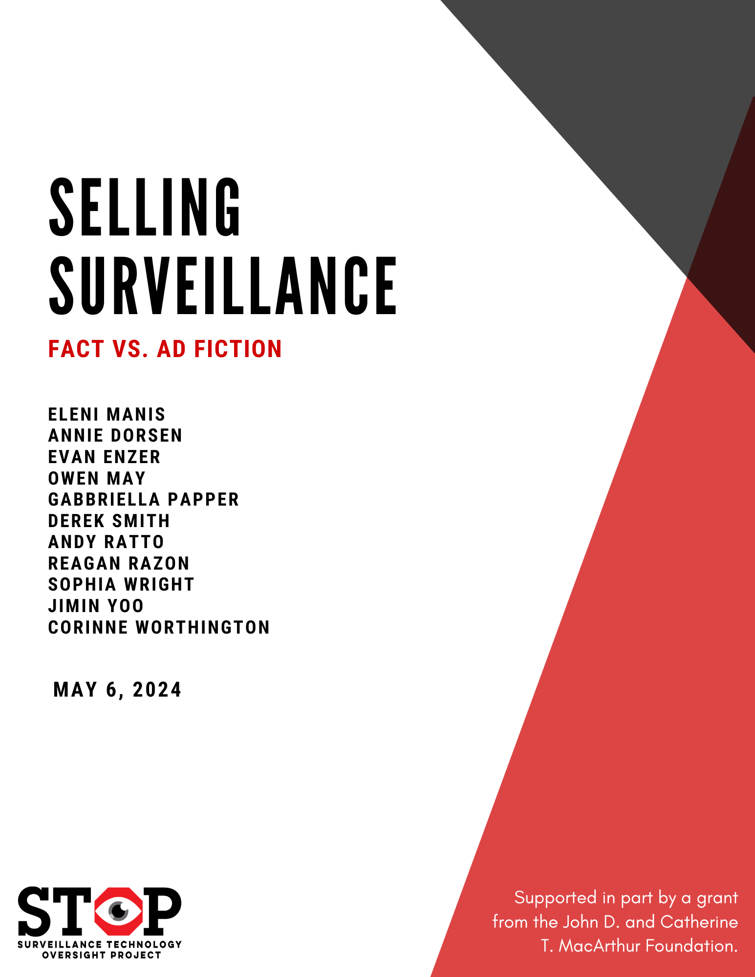 Selling Surveillance: Fact vs. Ad Fiction