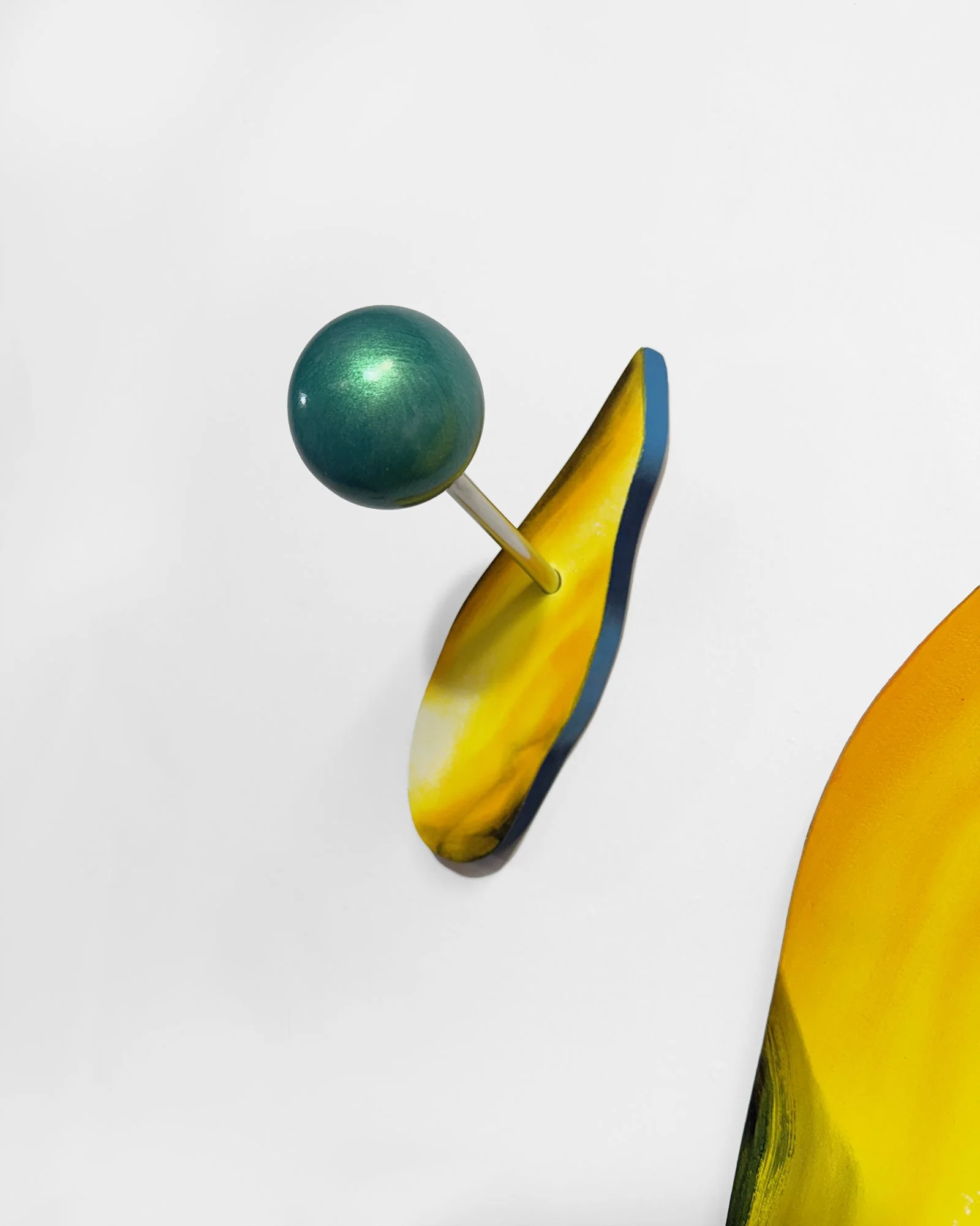  Libby Rosa, Warm and Cool Flame (with Pinned Spark) (detail), 2026. 