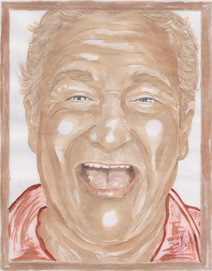 Portrait of Robin Williams 